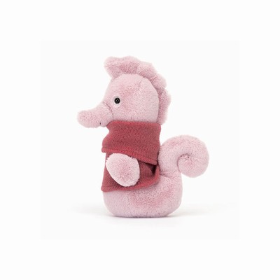 Jellycat Cozy Crew Seahorse New Zealand | EMXJH4261